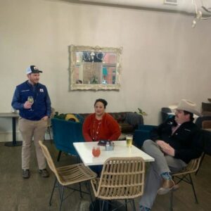 Chillin with the Chamber, the Vault Wine Bar, Atoka, OK, March 2023